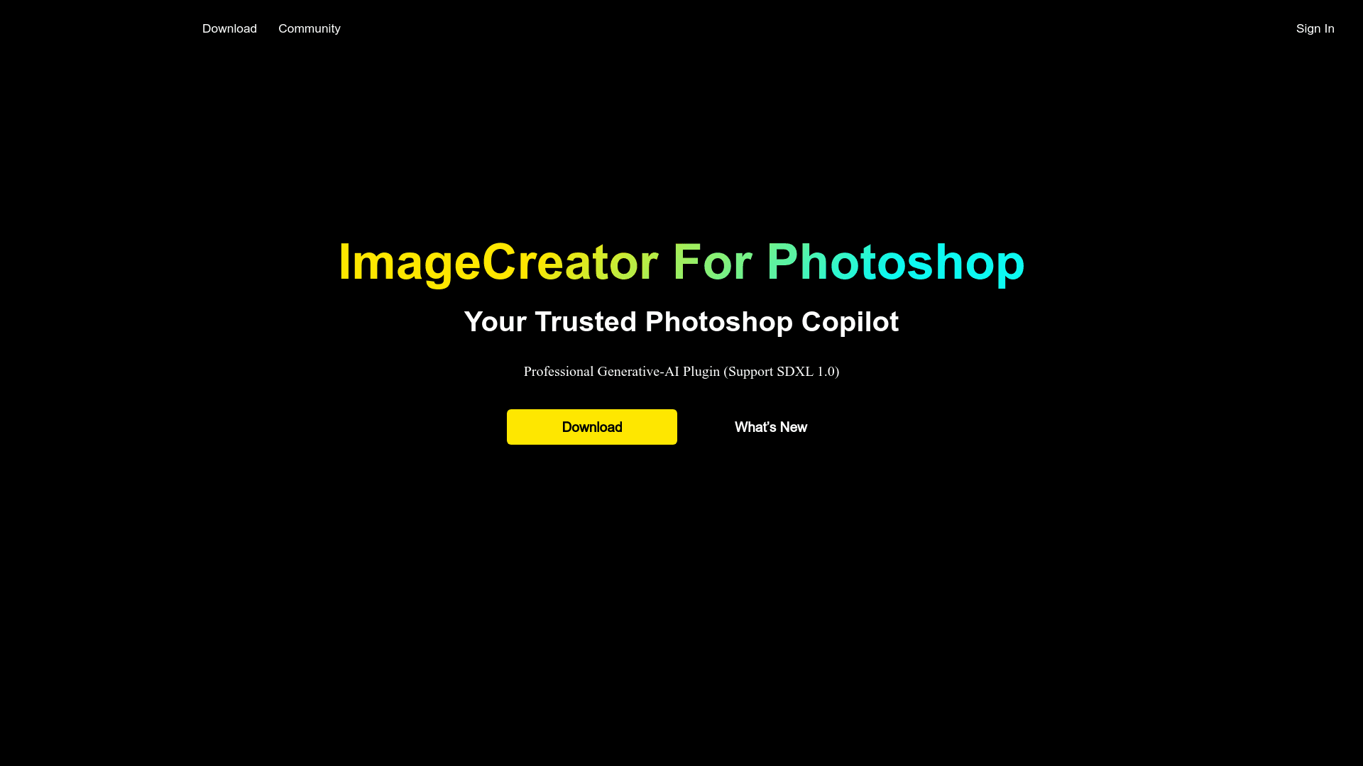 ImageCreator logo