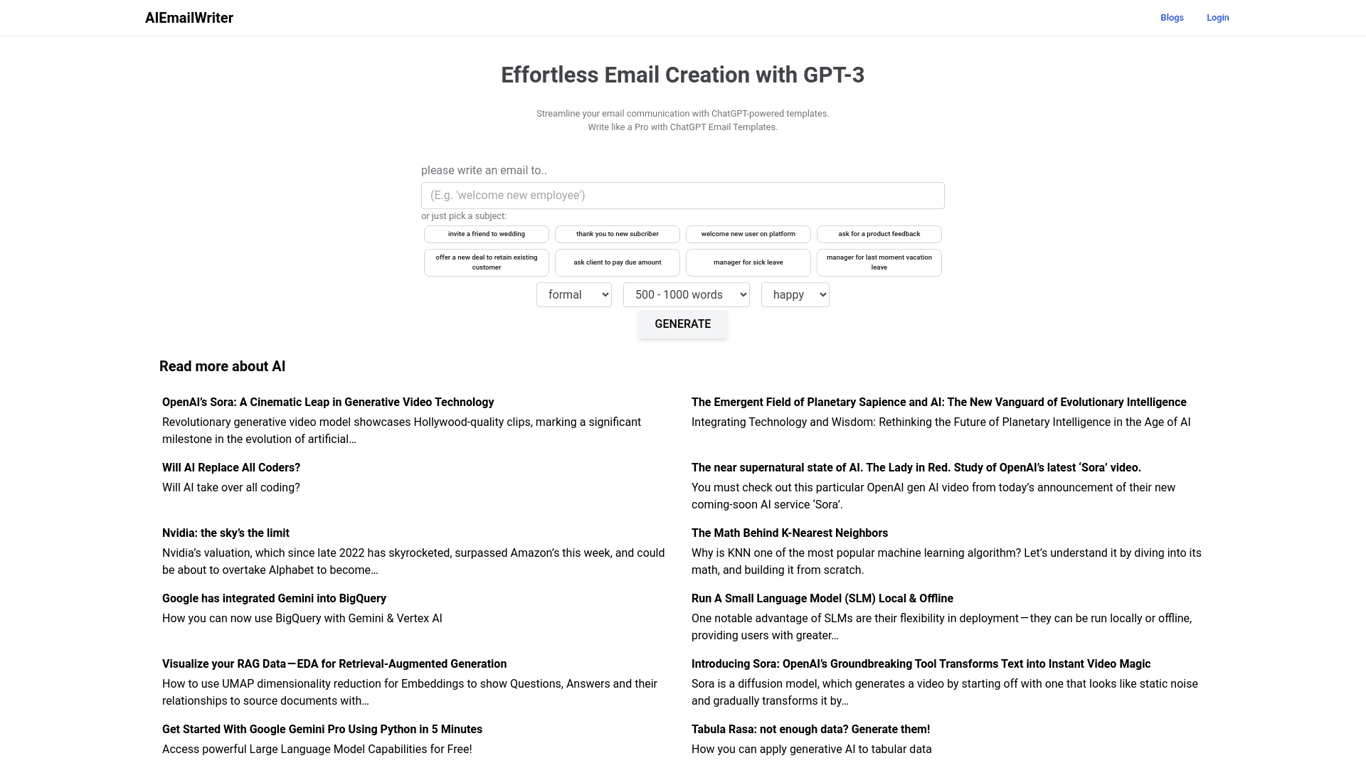 AI Email Writer logo