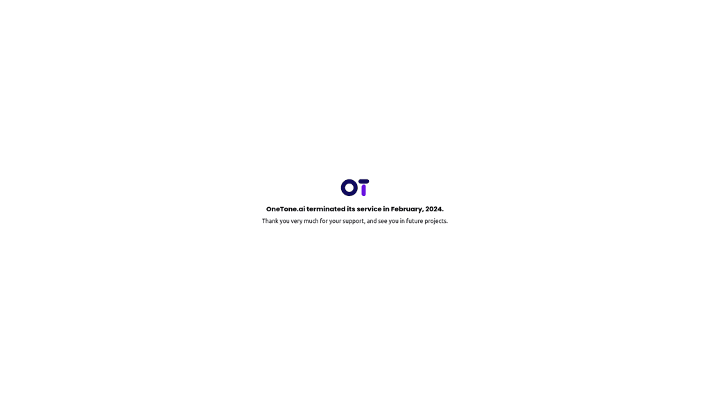 OneTone.ai logo