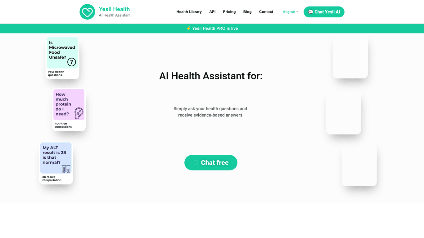 Yesil Health logo