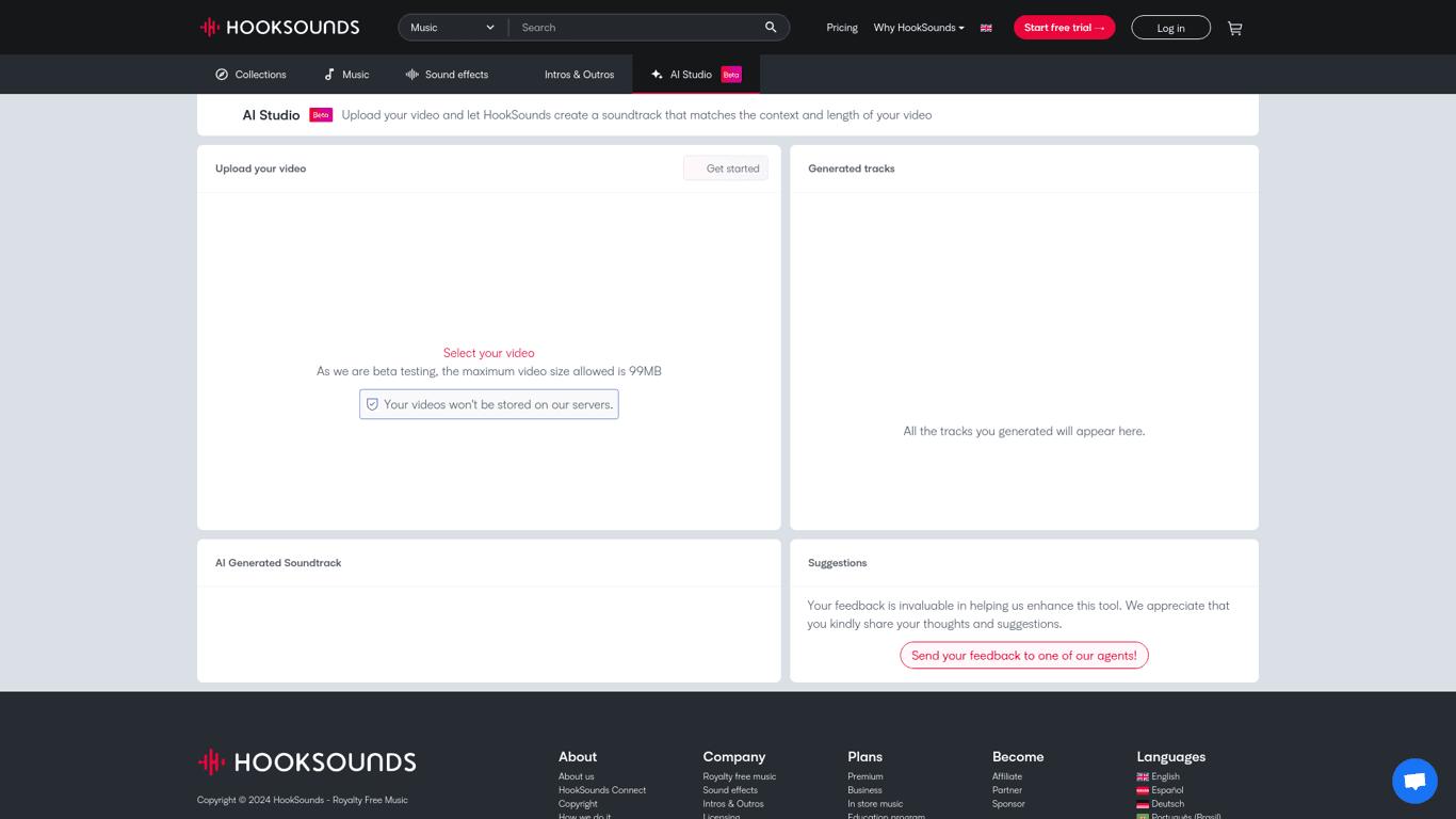 AI Studio | HookSounds logo