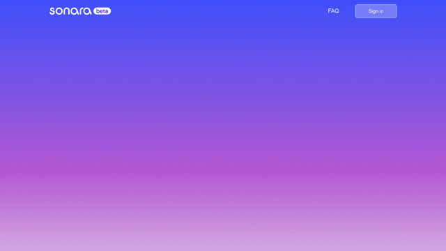 Thumbnail image for Sonara