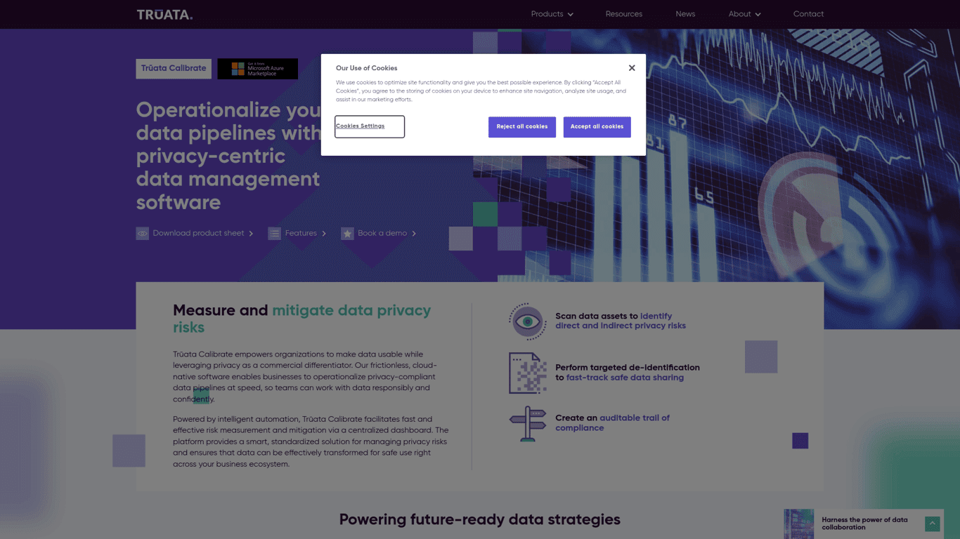 Truata Calibrate logo