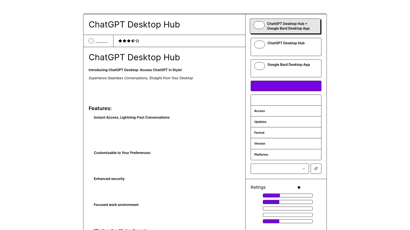 ChatGPT Desktop Hub logo
