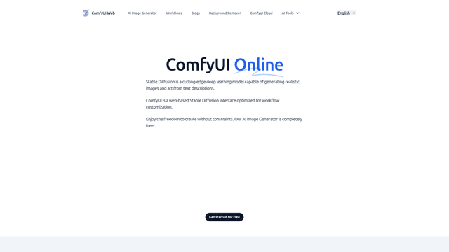 Thumbnail image for ComfyUI Web