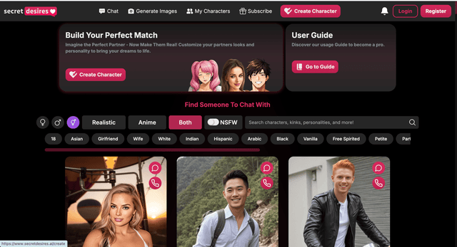 Thumbnail image for Secret Desires AI