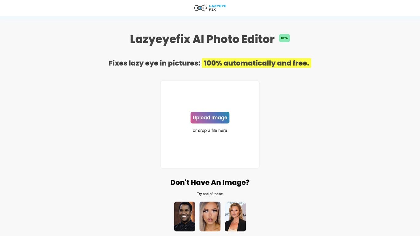 Lazyeyefix Photo Editor logo