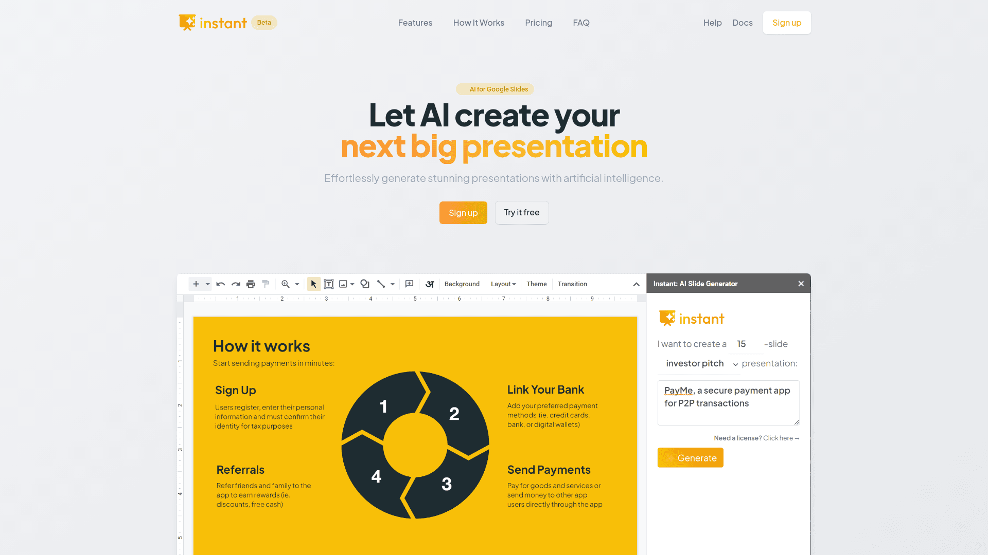 Instant AI for Google Slides logo