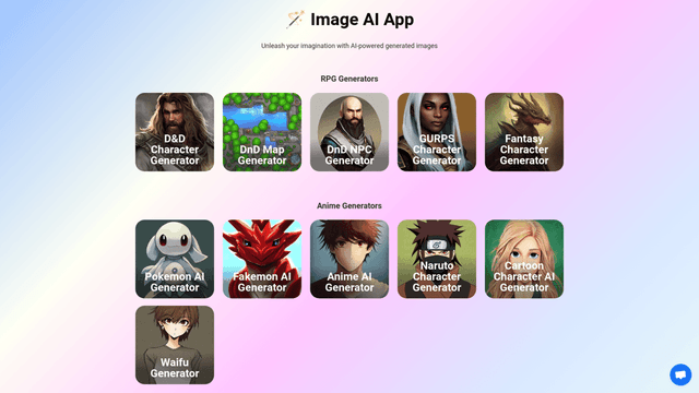 Thumbnail image for Image AI App