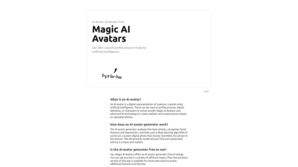 Magic AI Avatars logo