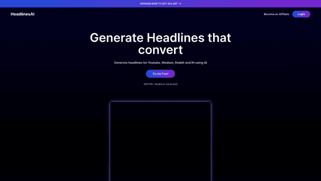 Thumbnail image for HeadlinesAI