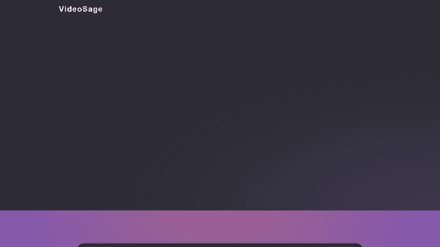 Thumbnail image for VideoSage