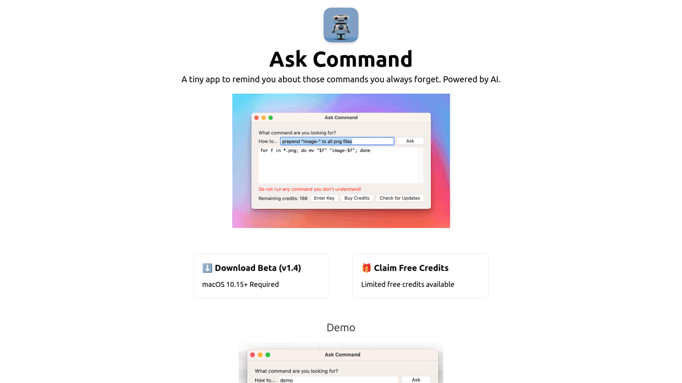 Ask Command logo