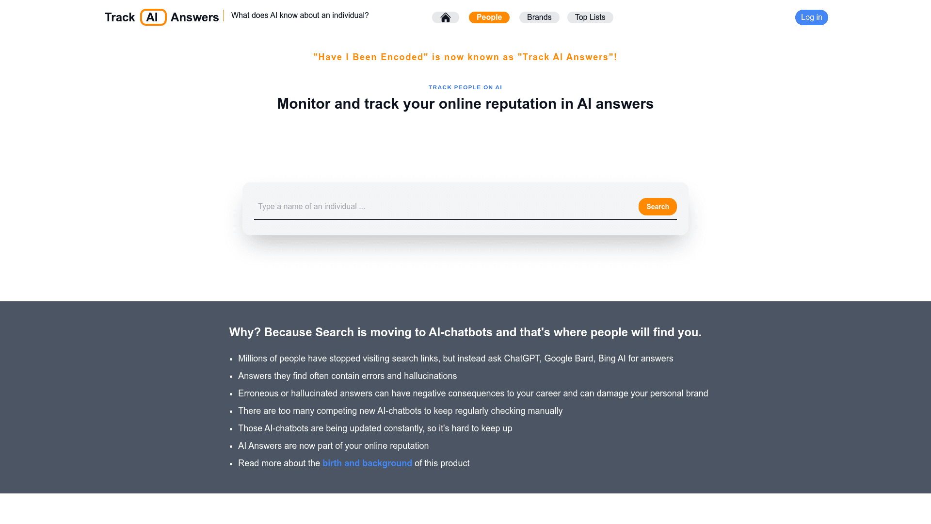 Have I Been Encoded logo