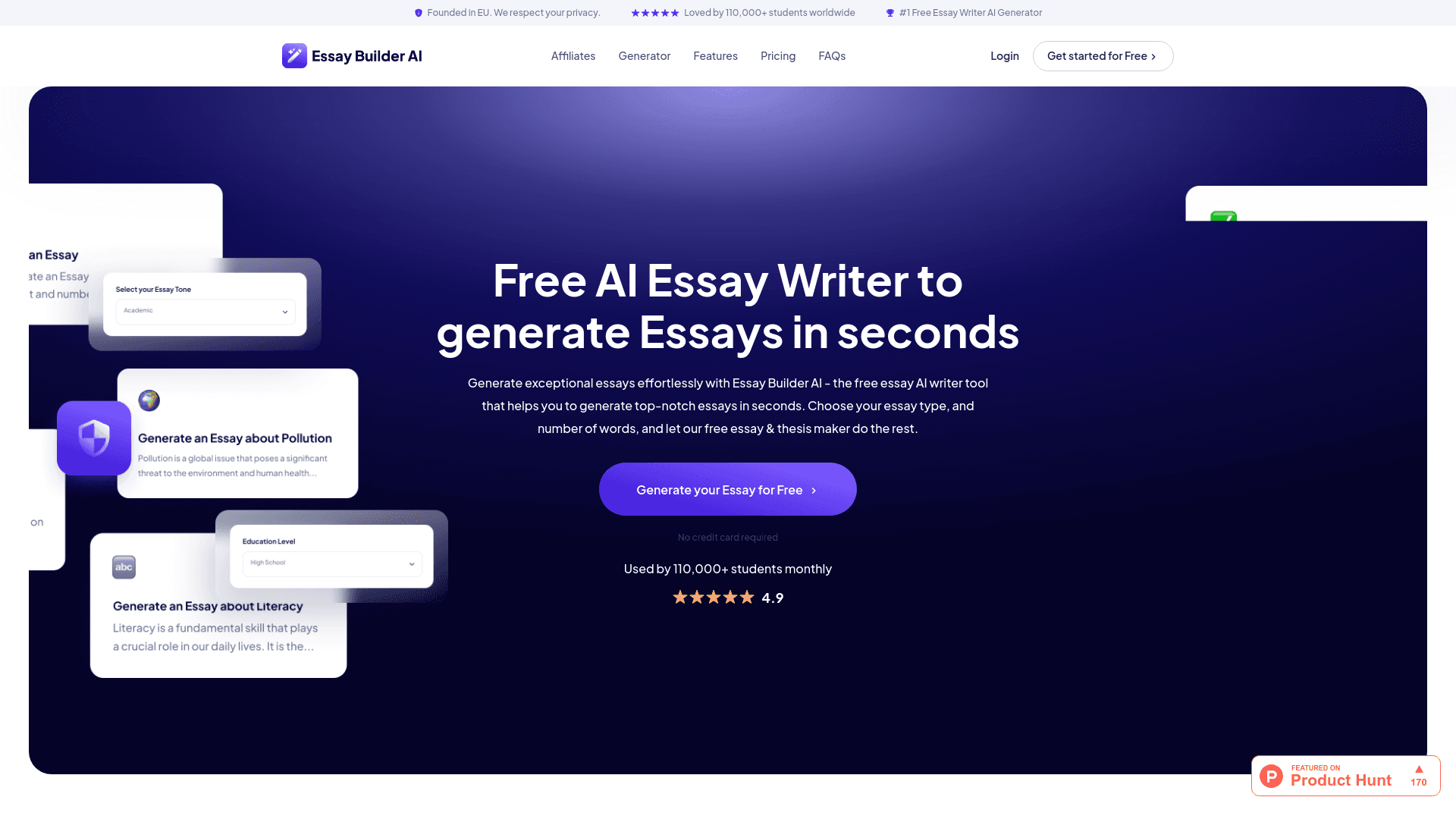 Essay-Builder.AI logo