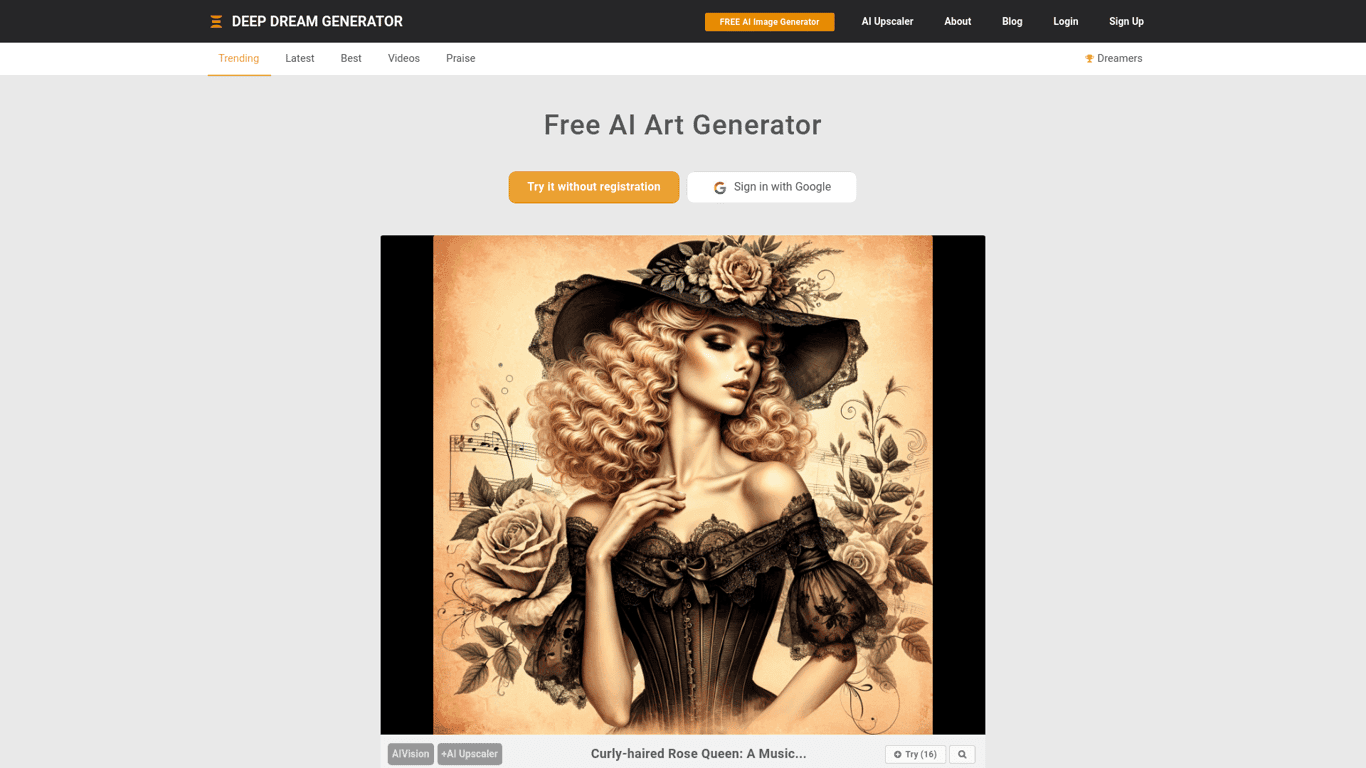 Deep Dream Generator logo