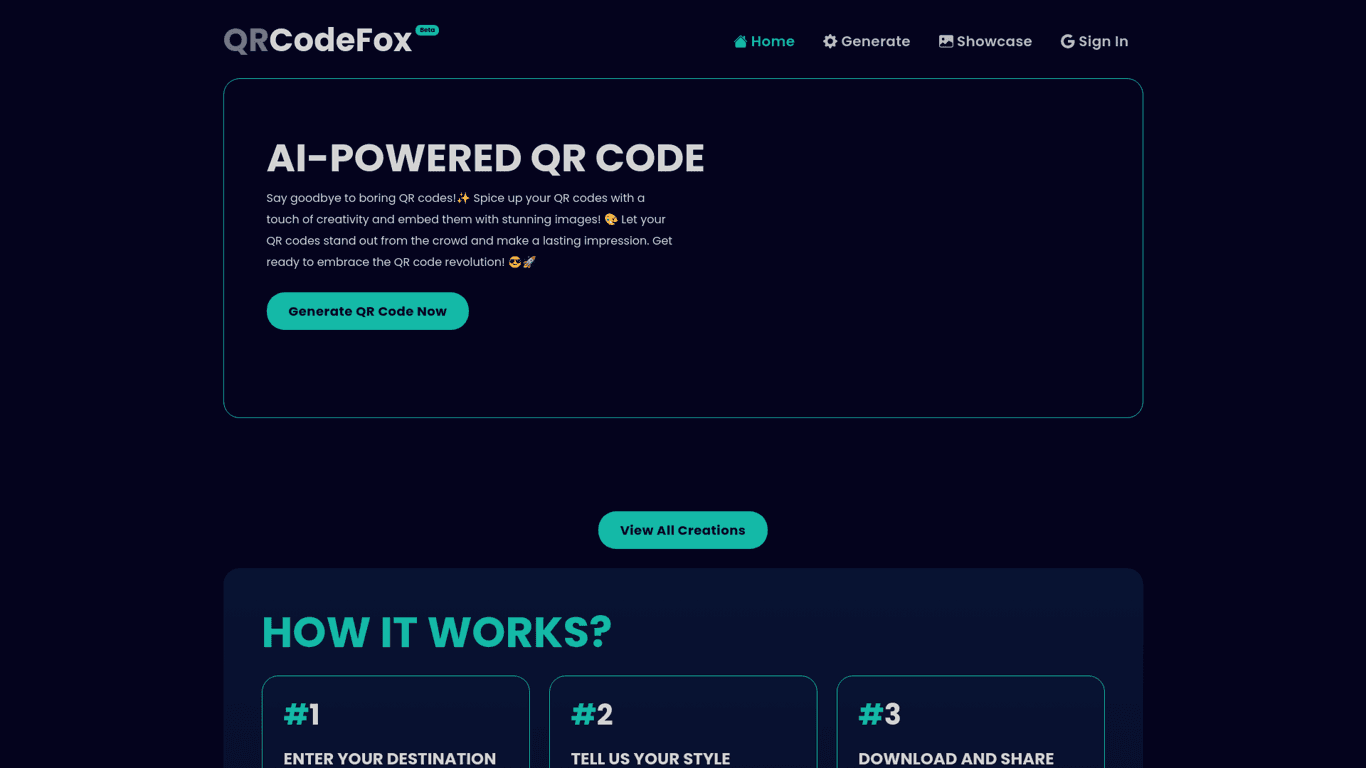 AI-Powered QR code logo