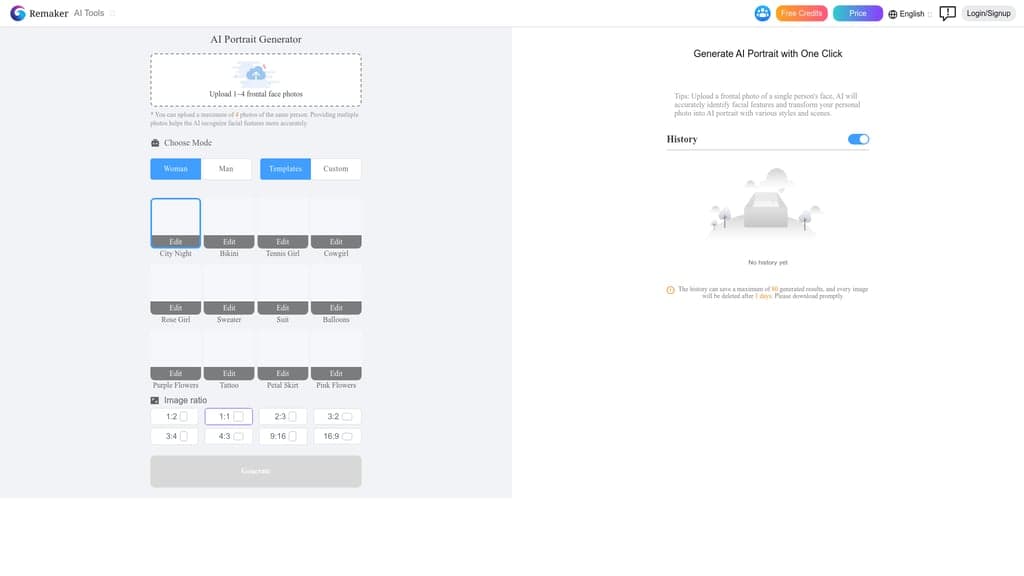 AI Portrait - Remaker logo