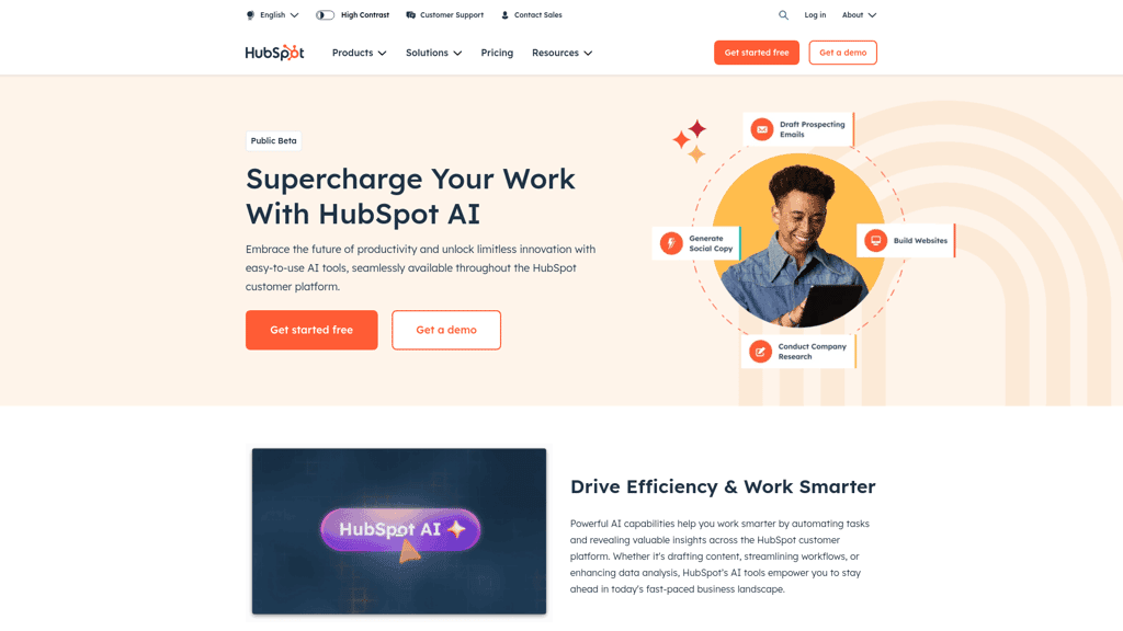 HubSpot AI logo