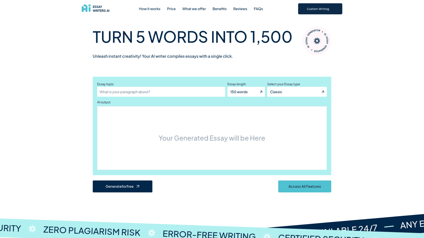 Essay Writer AI logo