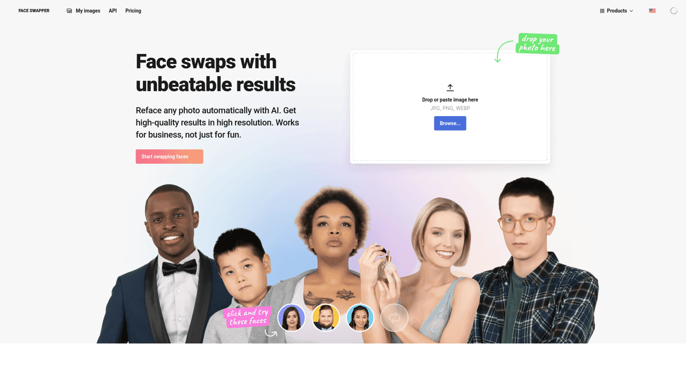 AI Face Swapper logo