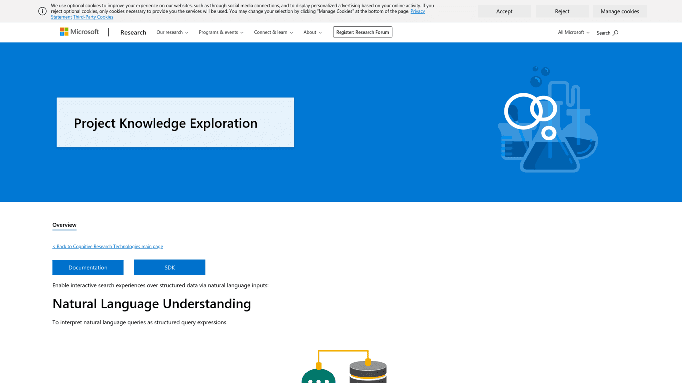 Microsoft Knowledge Exploration logo