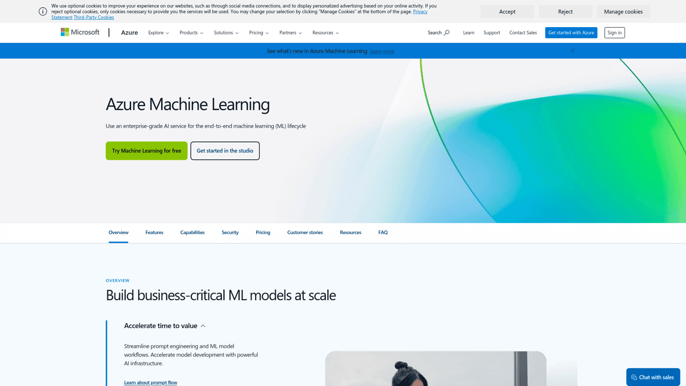 Azure Machine Learning logo