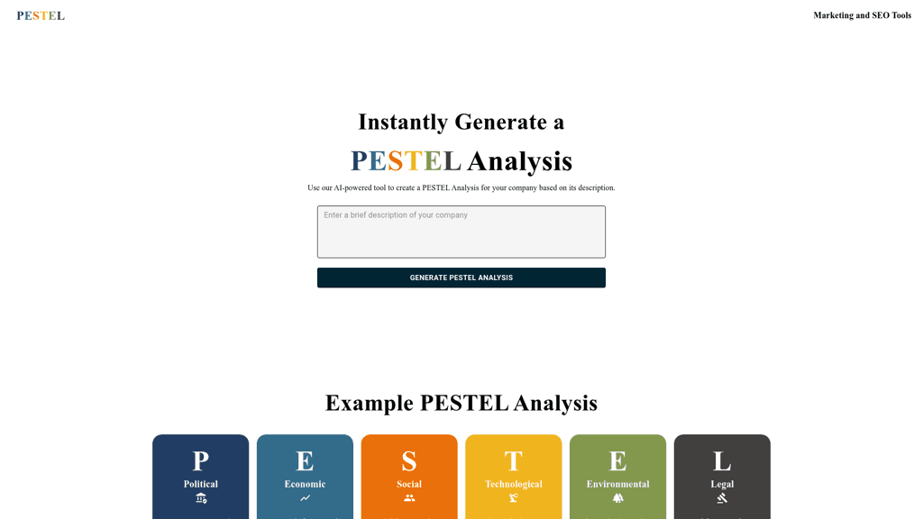 Pestel Analysis logo