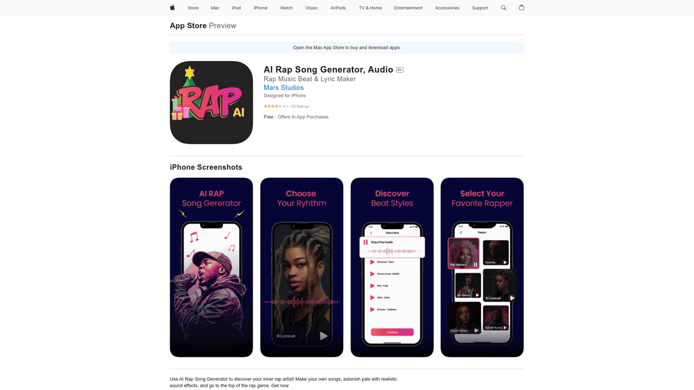 AI Rap Song Generator logo