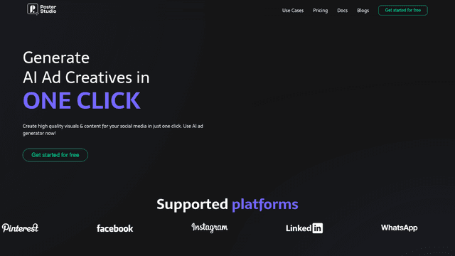 Thumbnail image for Poster studio