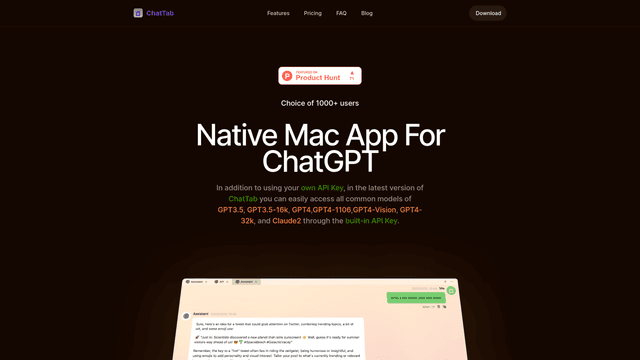 Thumbnail image for ChatTab