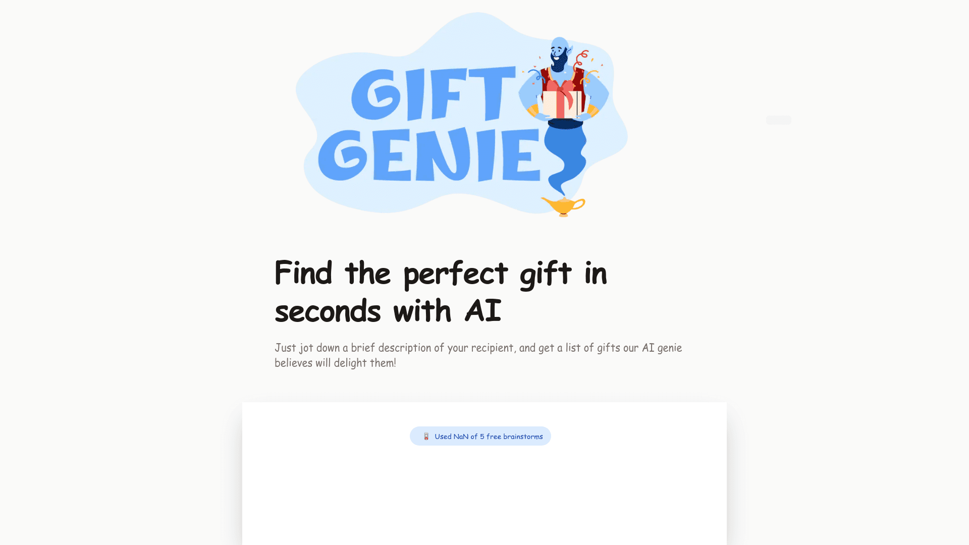 Gift Genie AI logo