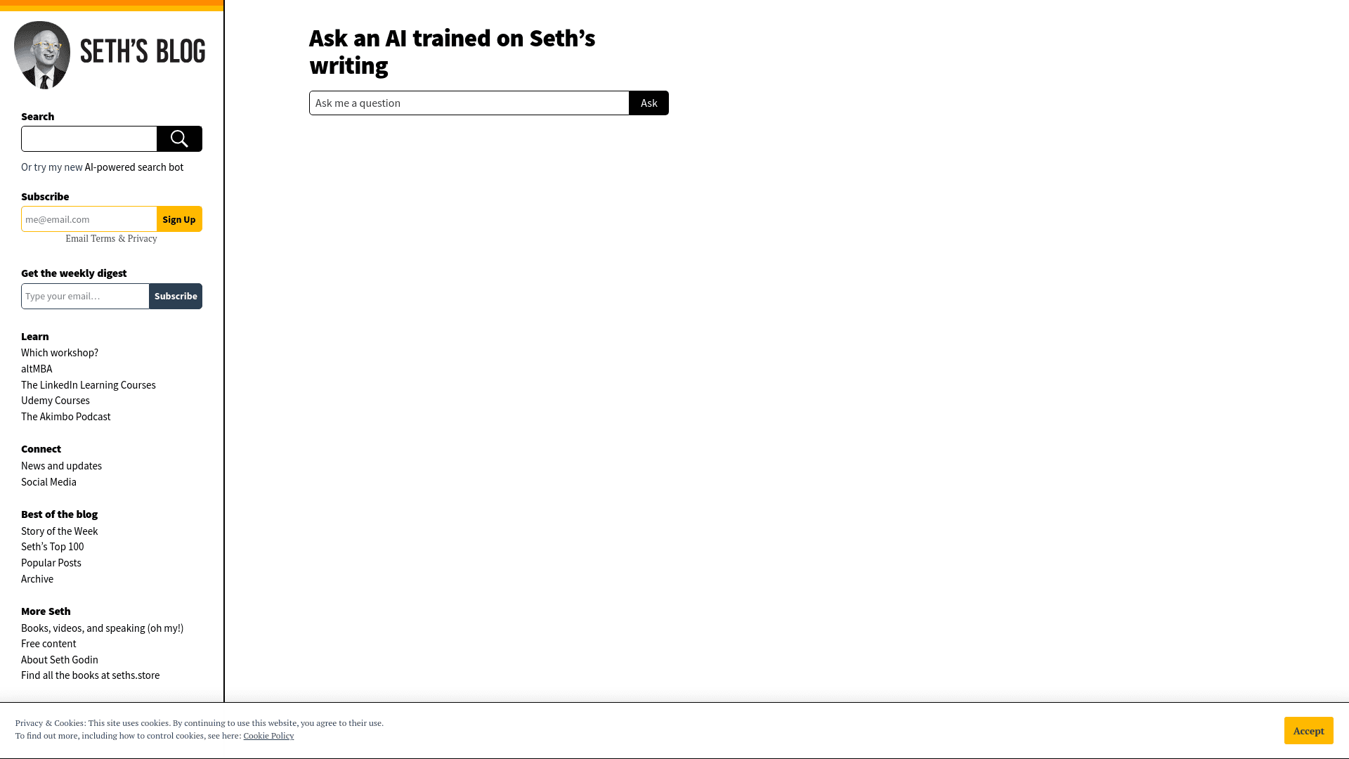 Seths Chatbot logo