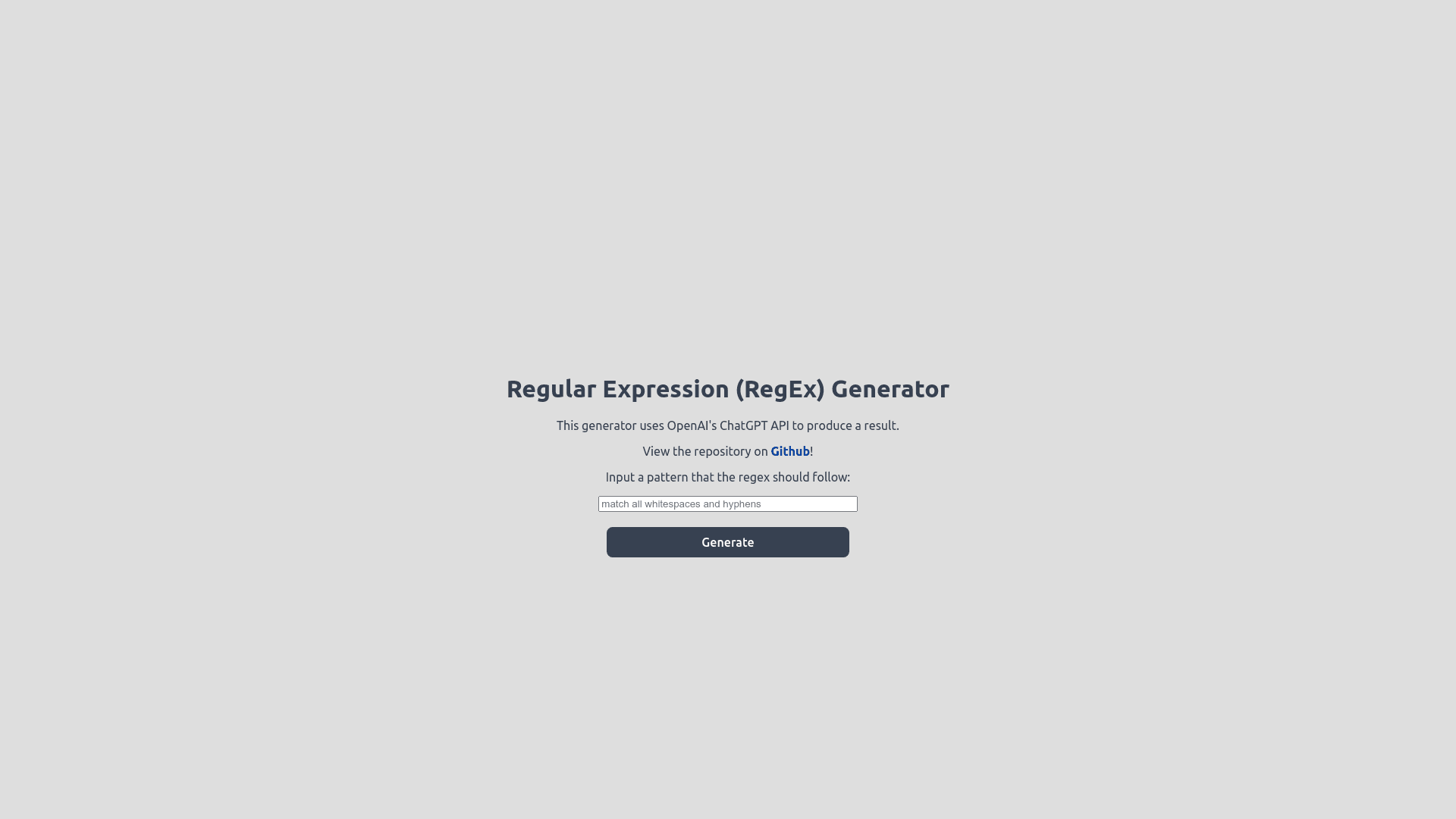 RegEx Generator logo