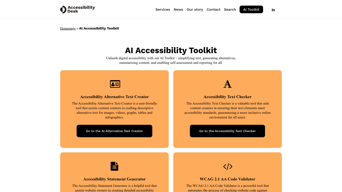 Accessibility Desk logo