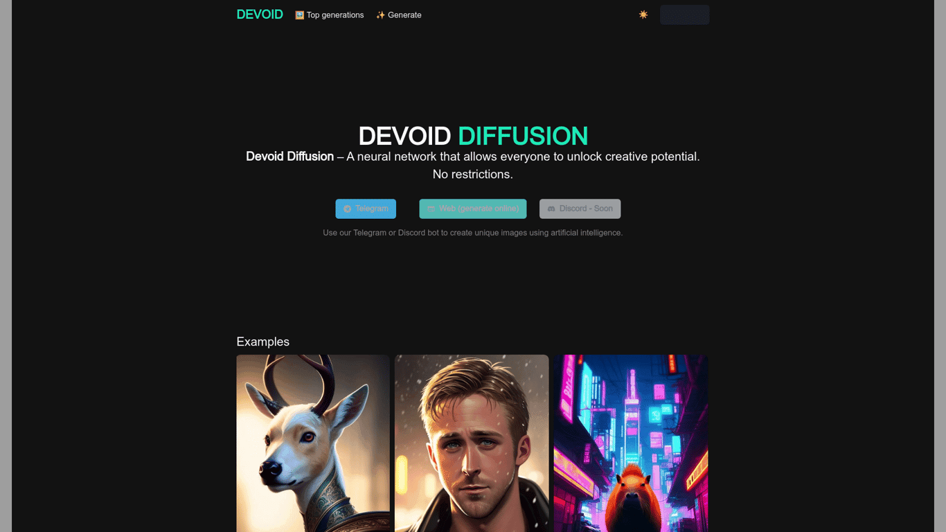 Devoid logo