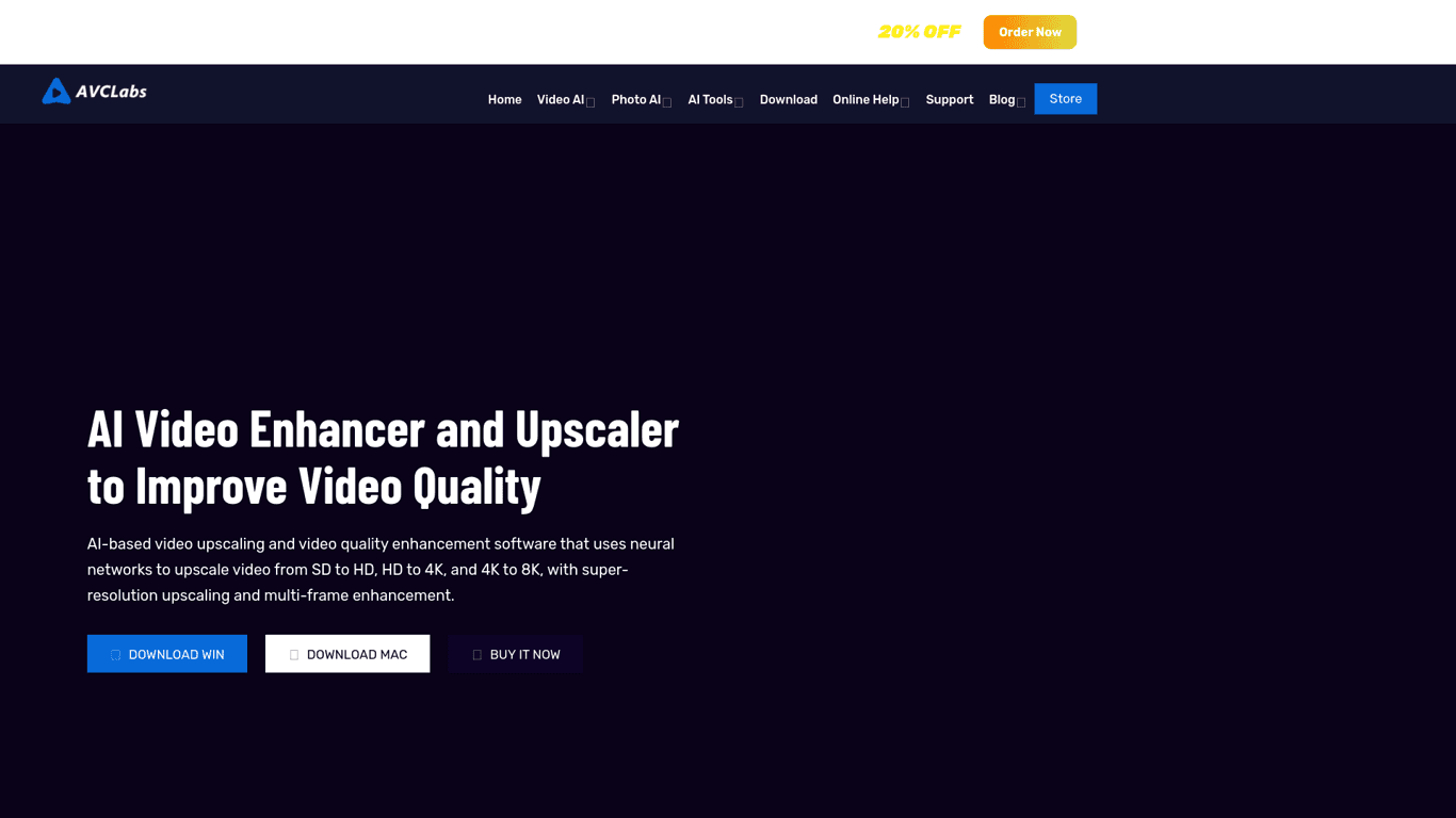 AVCLabs Video Enhancer logo