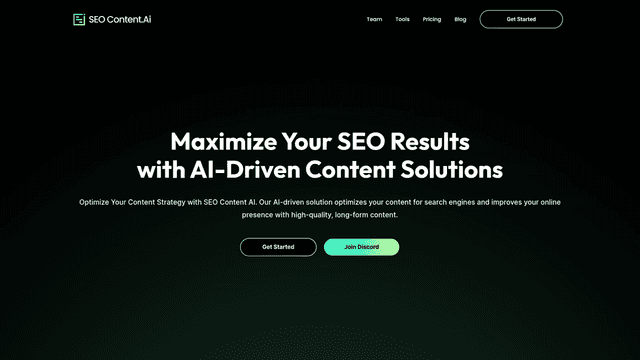 Thumbnail image for SEO Content AI