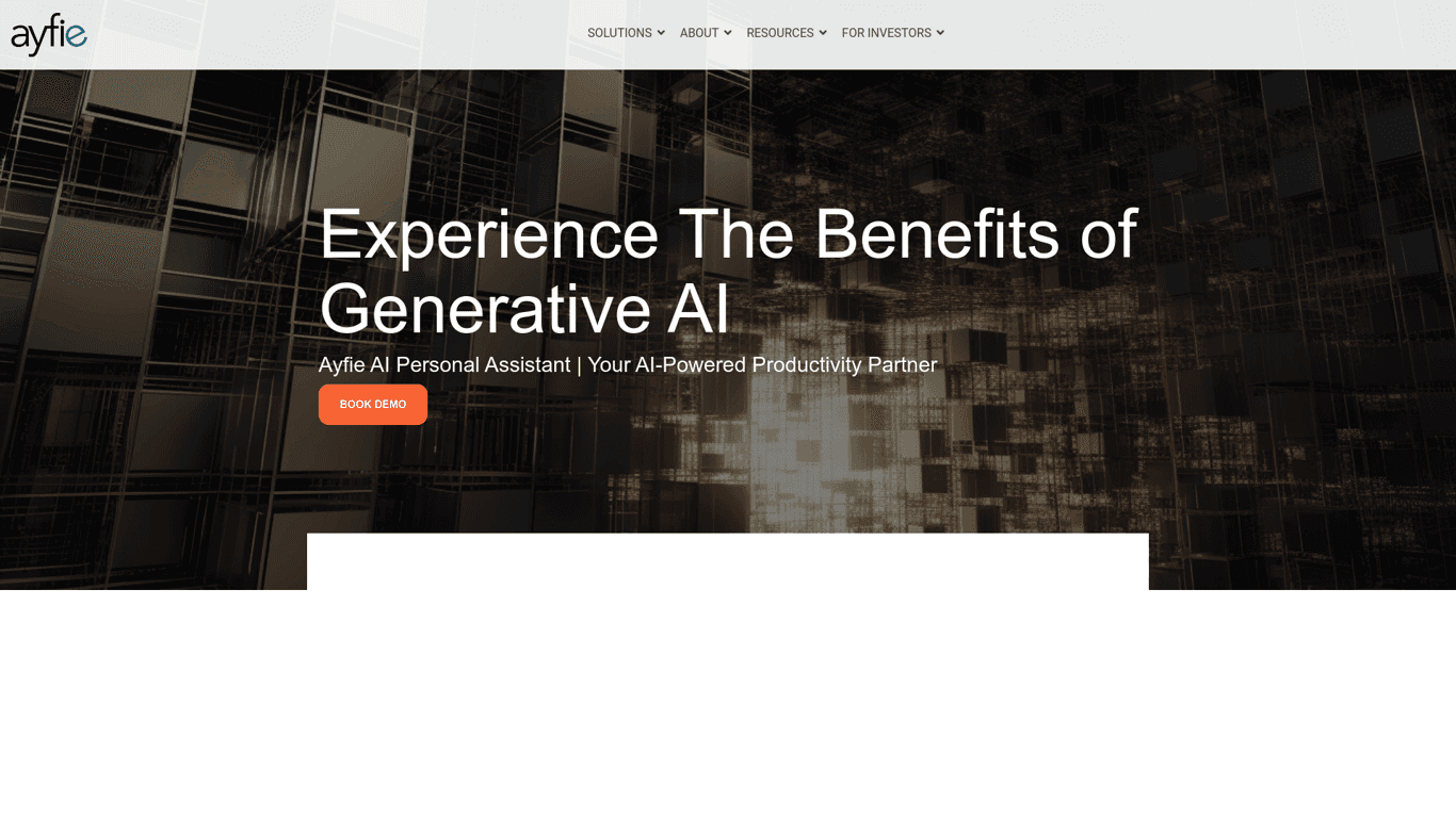 Ayfie AI Personal Assistant logo