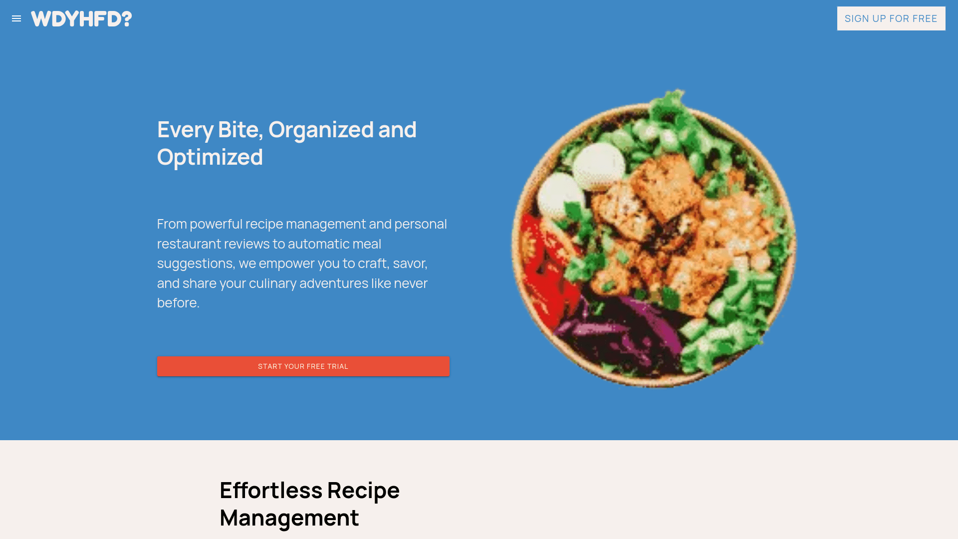 WhatDidYouHaveForDinner logo