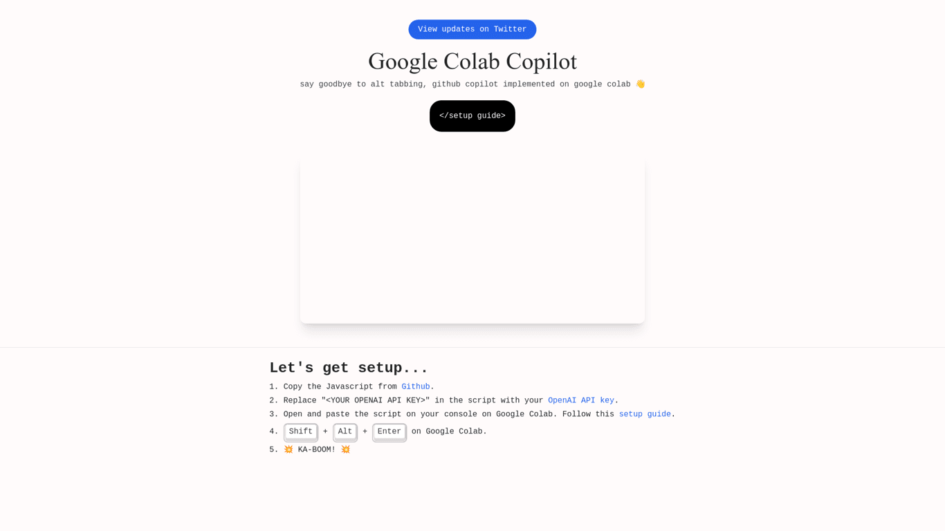 Google Colab Copilot logo