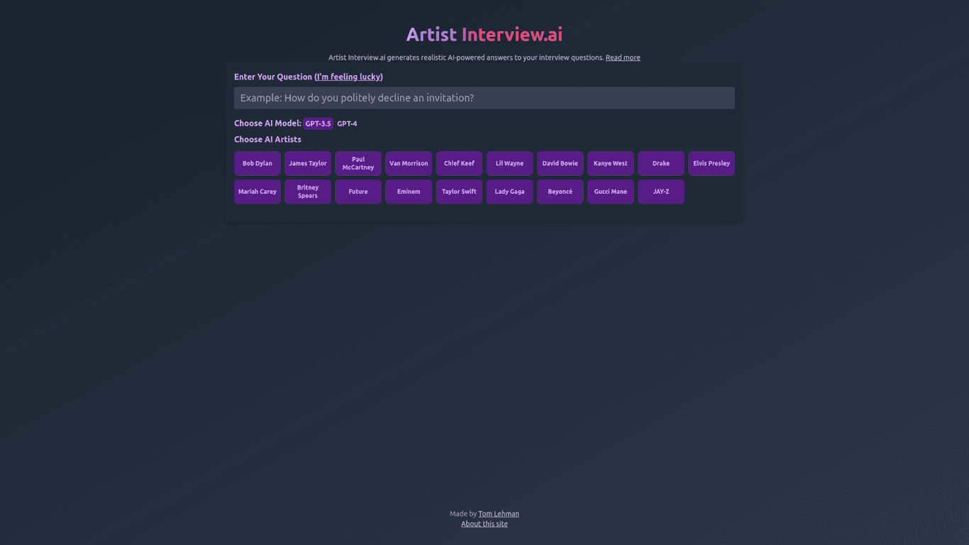 Artistinterview logo