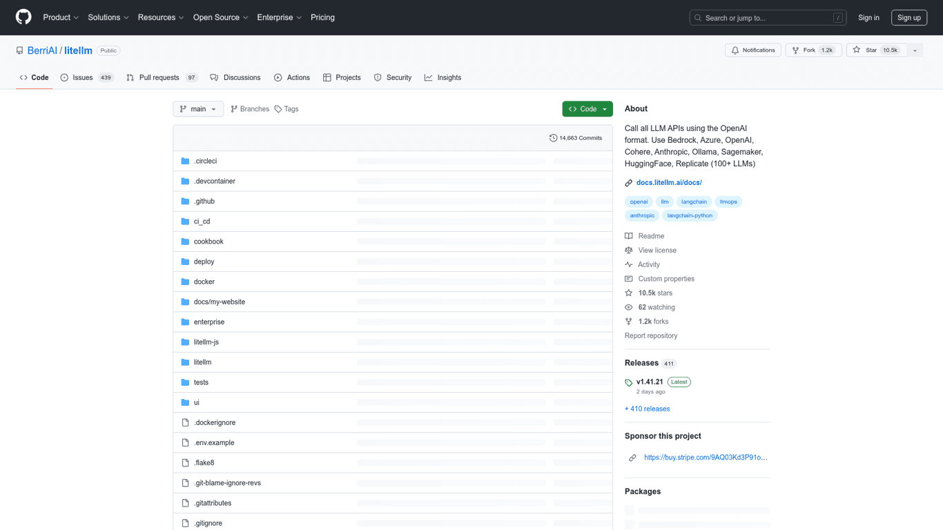 BerriAI/litellm - GitHub logo