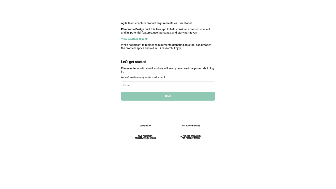 User Story Generator logo