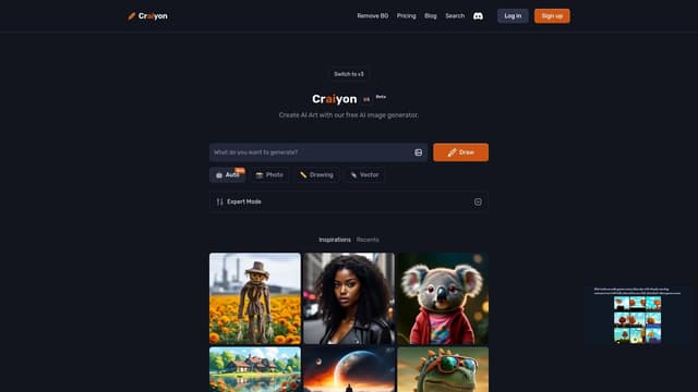 Thumbnail image for Craiyon