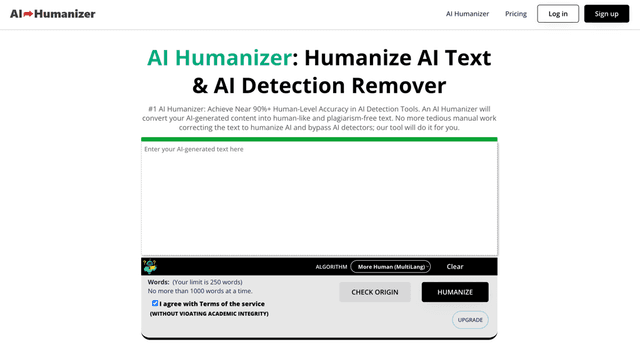Thumbnail image for AI Humanizer