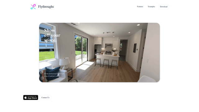 Thumbnail image for Flythroughs by Luma AI
