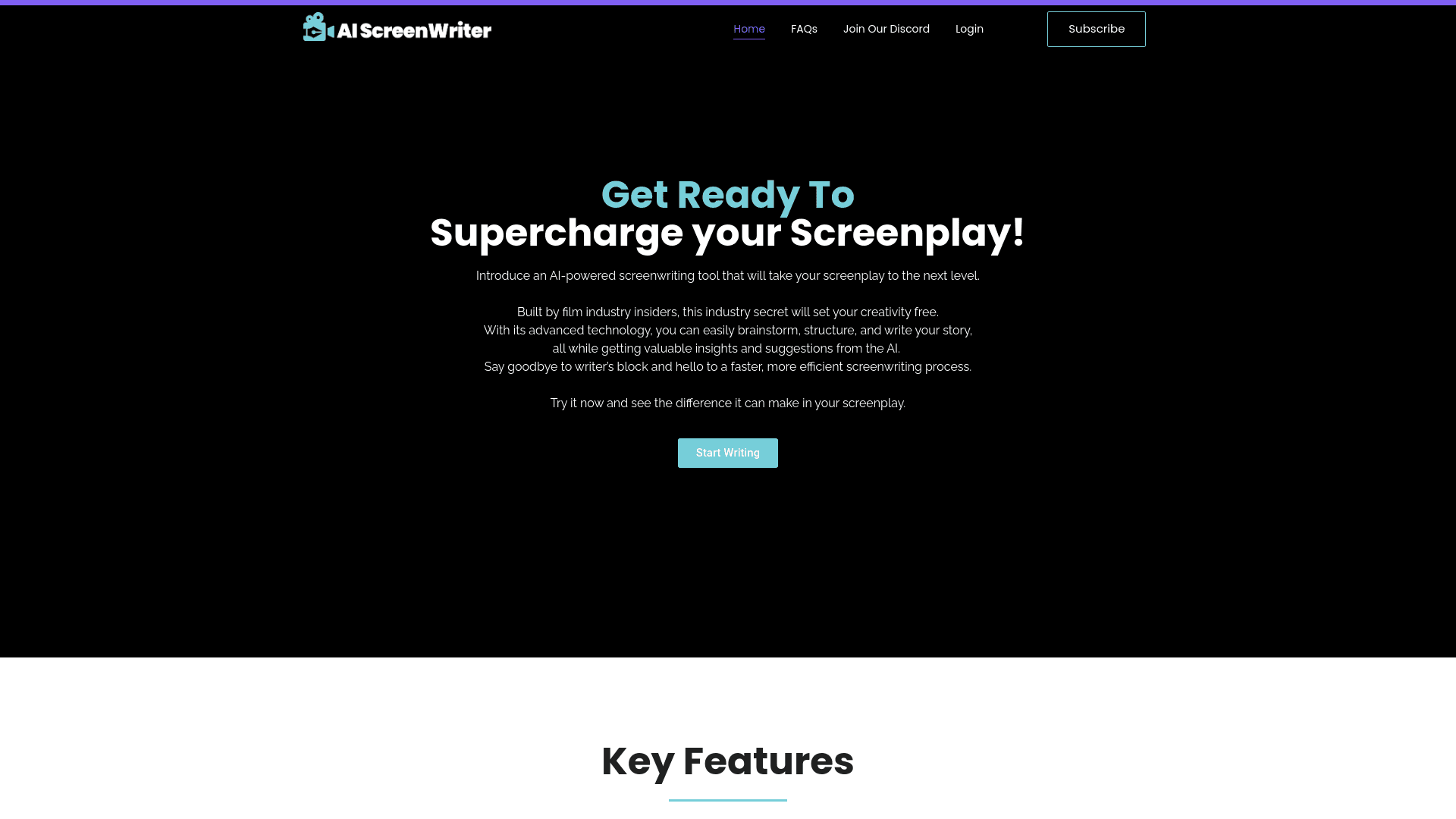 AI Screen Writer logo