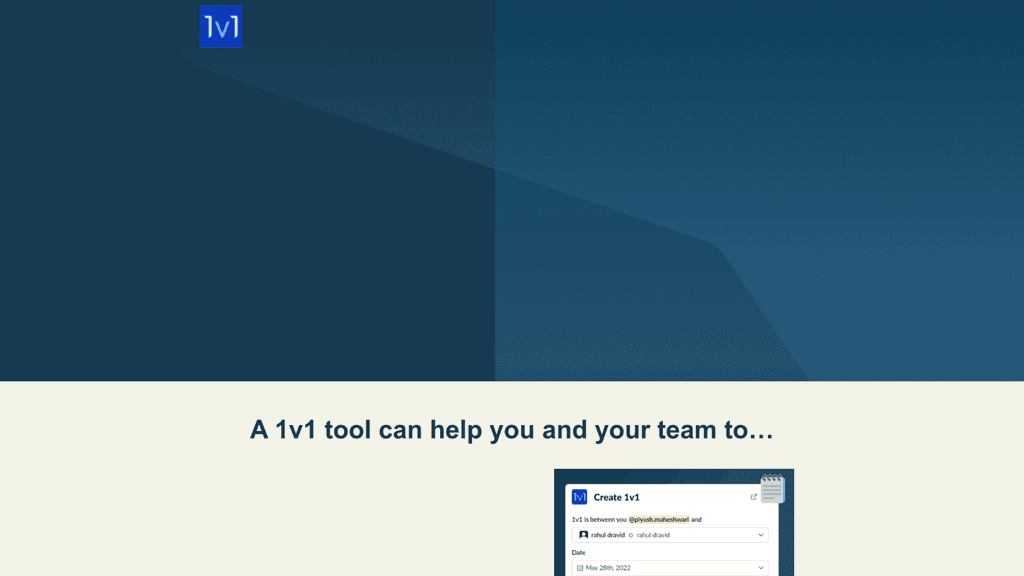 1v1 Meetings for Slack logo