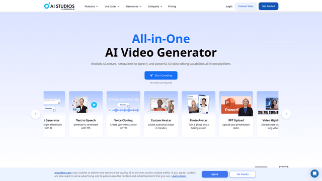 Thumbnail image for Deep Brain - AI STUDIOS